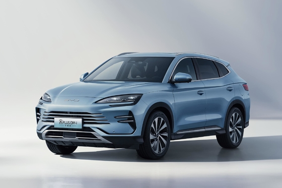Ventana delantera eléctrica 2024 BYD Song Plus DM-i Honor Edición 71km Vehículo de lujo de 4 ruedas