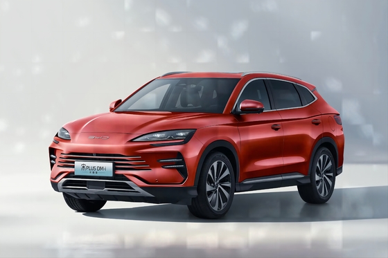 Ventana delantera eléctrica 2024 BYD Song Plus DM-i Honor Edición 71km Vehículo de lujo de 4 ruedas