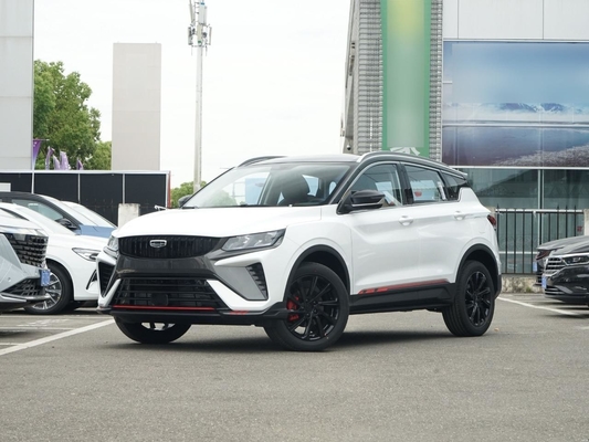 Disposición 1.5L Geely BinYue 2WD Auto asientos de cuero cámara trasera techo solar coche de gasolina
