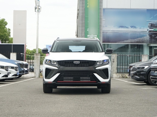 Disposición 1.5L Geely BinYue 2WD Auto asientos de cuero cámara trasera techo solar coche de gasolina