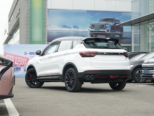 Disposición 1.5L Geely BinYue 2WD Auto asientos de cuero cámara trasera techo solar coche de gasolina