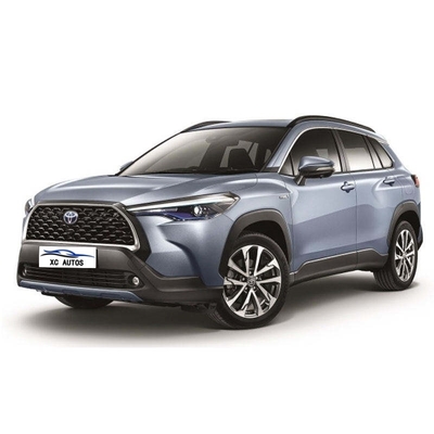 El 2023 Toyota Corolla Cross Hybrid SUV compacto con delante 4 trasero 2 radar y 4 cilindros