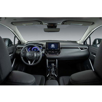 El 2023 Toyota Corolla Cross Hybrid SUV compacto con delante 4 trasero 2 radar y 4 cilindros