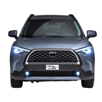 El 2023 Toyota Corolla Cross Hybrid SUV compacto con delante 4 trasero 2 radar y 4 cilindros