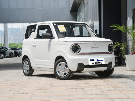 Geely Panda Mini EV Car 4 asientos con suspensión trasera doble Wish Bone 200Km alcance