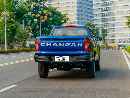 Changan F70 Blue Whale versión 4 puertas 5 asientos 2 filas gasolina 92 pickup de tamaño mediano combustible