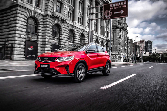 2024 Coolray Geely Cars Automático de dirección de nudillos y asientos de cuero para SUV de 5 plazas