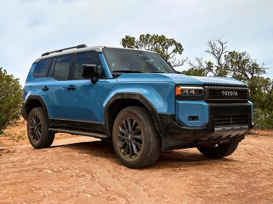 Dirección izquierda o derecha limpia Toyota Land Cruiser Prado Usado Edición negra mate con ESC