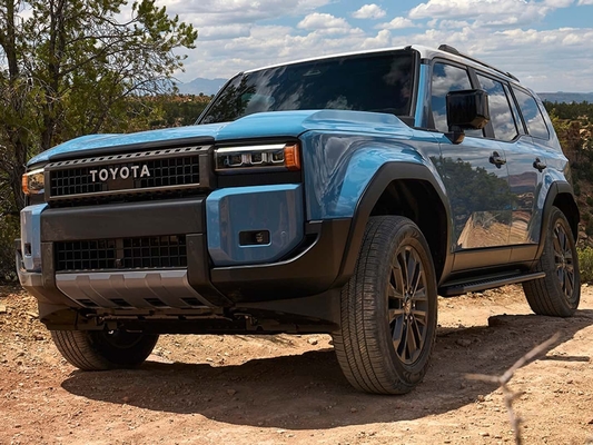 Dirección izquierda o derecha limpia Toyota Land Cruiser Prado Usado Edición negra mate con ESC