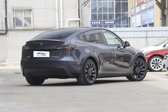 Techo solar Tesla Modelo Y Energía usada SUV eléctrico puro de tamaño mediano Coche deportivo de lujo