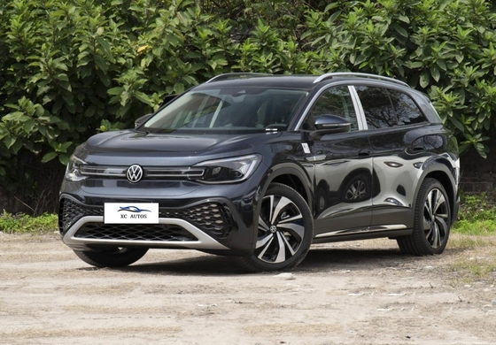 Kilometraje 1-25000 millas SUV de tamaño mediano EV Car velocidad máxima 160 km/h ID.6 Crozz 2023 ver.
