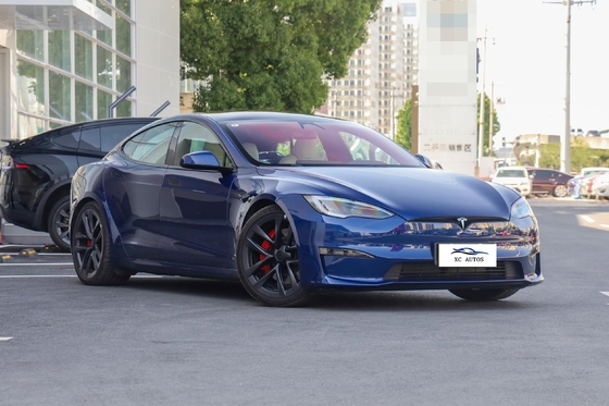 Cámara trasera 360° Dirección izquierda Tesla Model S Coche eléctrico 2023 Tambor delantero+tambor trasero