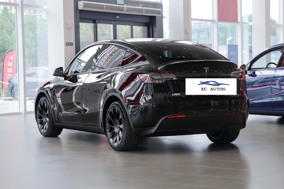 Freno de estacionamiento eléctrico Tesla Modelo Y Energía usada Autocar eléctrico con radar 4 delantero 4 trasero