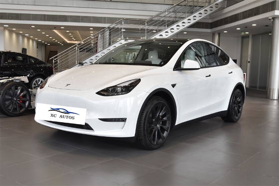 Freno de estacionamiento eléctrico Tesla Modelo Y Energía usada Autocar eléctrico con radar 4 delantero 4 trasero