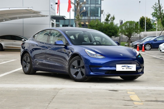 8 meses de edad Tesla Modelo 3 Usado Energía eléctrica Auto coche con delante 4 trasero 4 radar