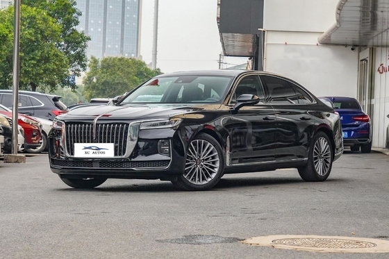 Luxury Hongqi H9 2022 2.0t EV coche eléctrico con delante 4 trasero 4 radar 4988 * 1875 * 1470mm