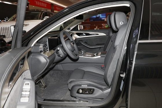 Luxury Hongqi H9 2022 2.0t EV coche eléctrico con delante 4 trasero 4 radar 4988 * 1875 * 1470mm