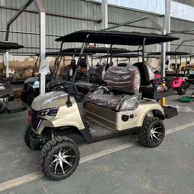 Carro de golf eléctrico de bajo precio Mini ATV 4 6 asientos con batería de ácido fosfórico