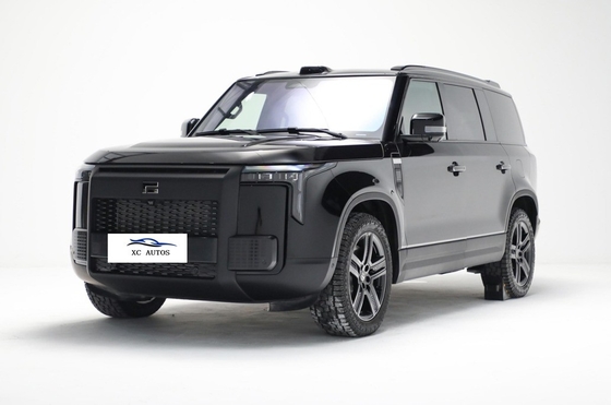 SUV de tamaño mediano con motor dual 4WD Vehículo eléctrico 4 cilindros y caja de cambios de velocidad única