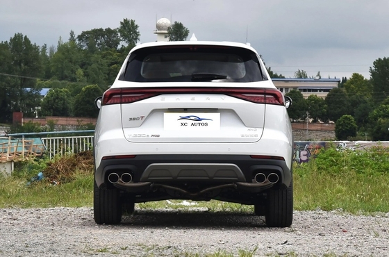 Asientos de cuero Euro IV Estándar de emisiones TIGGO 8 SUV de tamaño medio 2024 Champion 390T 4WD Peak 7 asientos