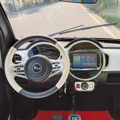 Coche eléctrico de 4 puertas y 4 asientos Mini coche eléctrico para adultos con velocidad máxima de 60-120 km/h Kilometraje de 50 km