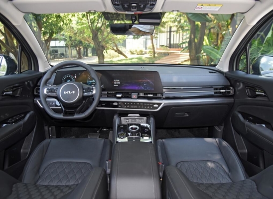 Freno de estacionamiento eléctrico Kia Sportage 2023 2022 4WD Adesivos de automóviles insignia Coche híbrido