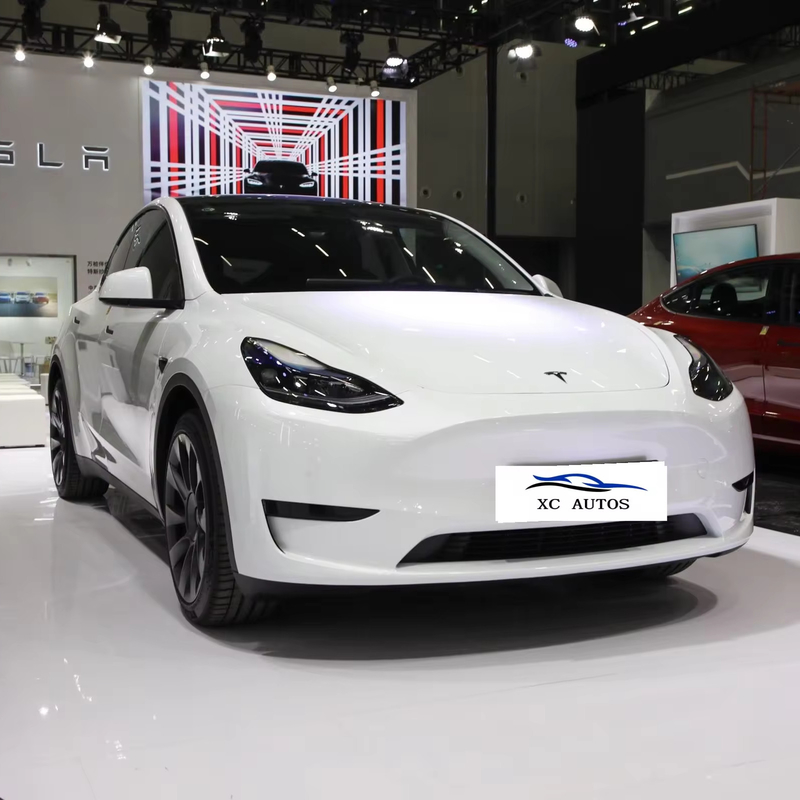 2023 Tesla Modelo Y Modelo 3 Usado Coche eléctrico de stock con volante multifunción